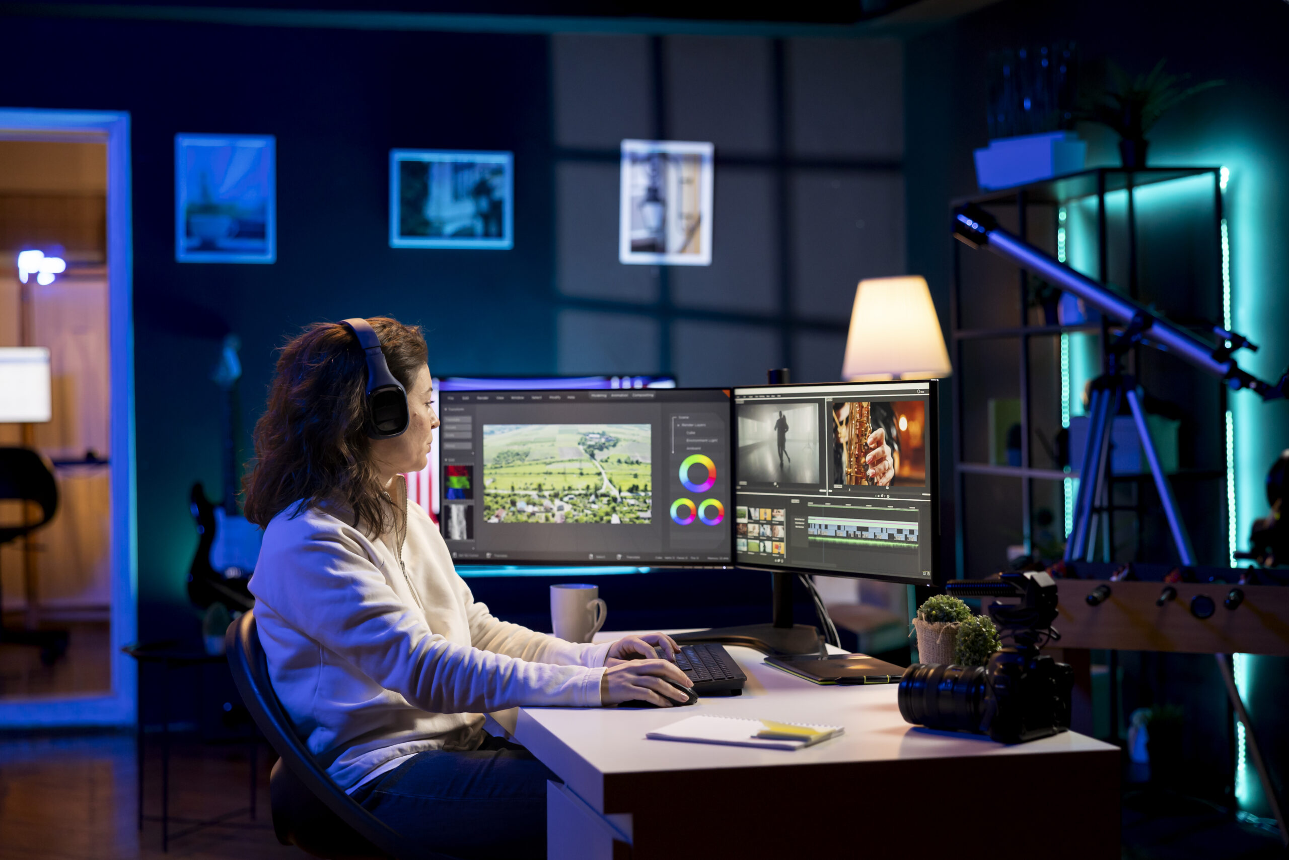 Our VFX team adds visual effects, enhancing storytelling and creating impactful, immersive, and cinematic digital experiences.